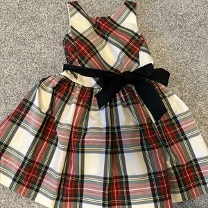 Ralph Lauren Plaid Holiday Dress 3T
